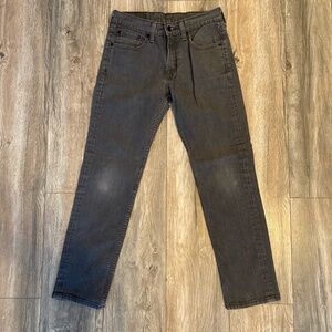 Levi’s 511 gray wash straight jeans 29x30